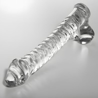 Modelo 23 Dildo Cristal Transparente