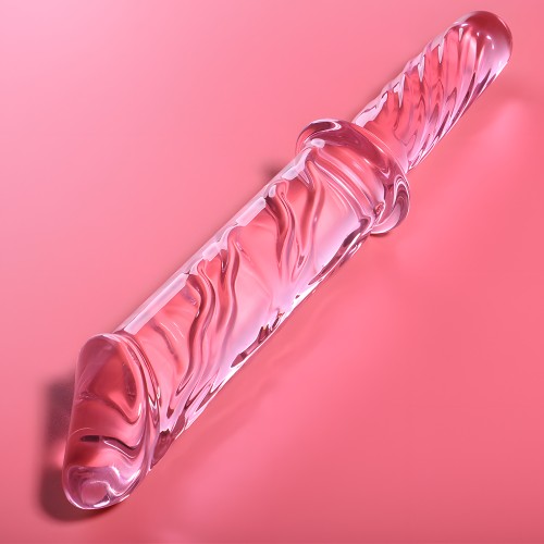 Modelo 24 Dildo Cristal Rosa - Experiencia de Lujo