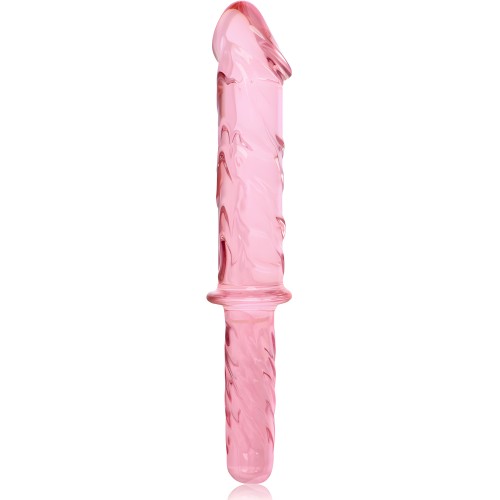 Modelo 24 Dildo Cristal Rosa - Experiencia de Lujo