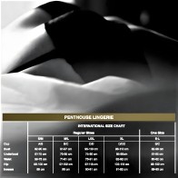 Penthouse - Mermaid Fantasy Thong Black L/XL