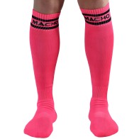 Macho - Calcetines Largos Talla única Rosa