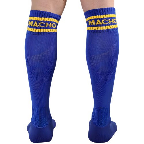 Calcetines Largos Talla Única Azul Macho