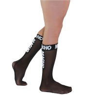 Macho - Calcetines Finos Negro