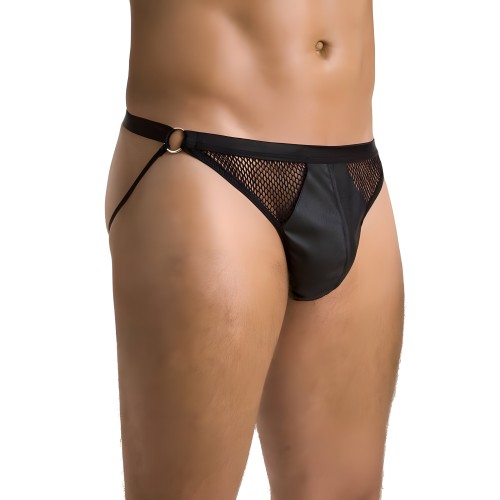 Passion 034 Open Slip Luke Black S/M - Stylish Lingerie