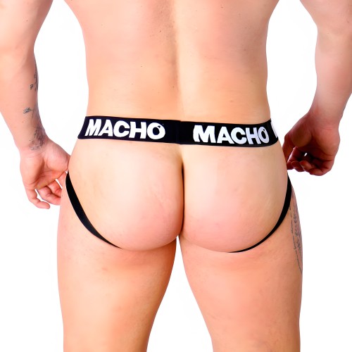Macho - Mx27gr Jock Cuero Gris Beige S