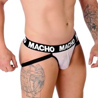 Macho Mx26x1 White Jockstrap L