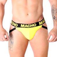 Macho - Mx25a Jock Amarillo Lycra Xl