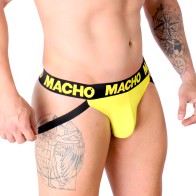 Macho - Mx25a Jock Amarillo Lycra Xl