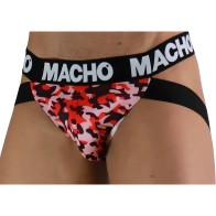 Macho Underwear MX28MR Red Military Jockstrap