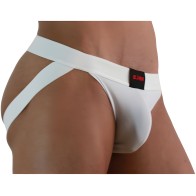 007 White Lycra Jockstrap | Burn
