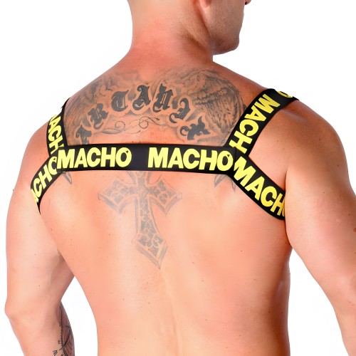 Macho - Arnés Doble Amarillo