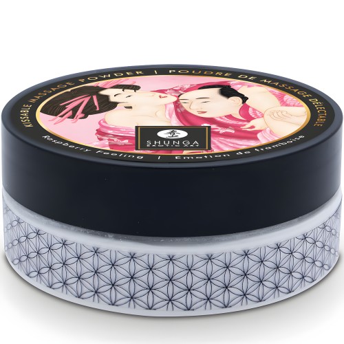Shunga Edible Massage Powder Raspberry