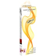 Sheer Glyde Latex Oral Dams Strawberry