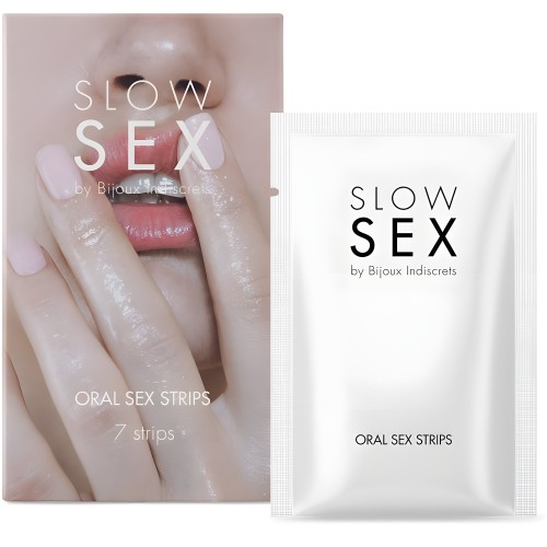 Bijoux Slow Sex Oral Strips