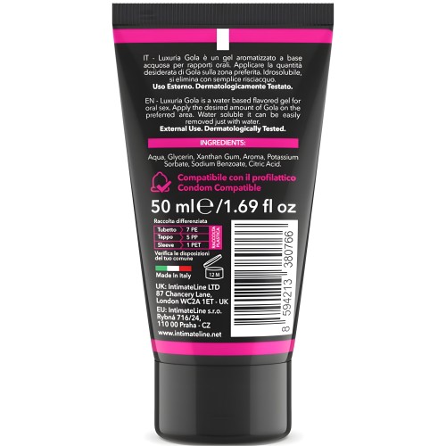 Intimateline Luxuria - Gola Oral Gel Cherry