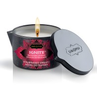 Kamasutra Strawberry Dreams Massage Candle - Sensual Experience