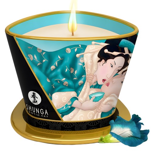 Massage Candle Island Blossoms 170ml - Shunga
