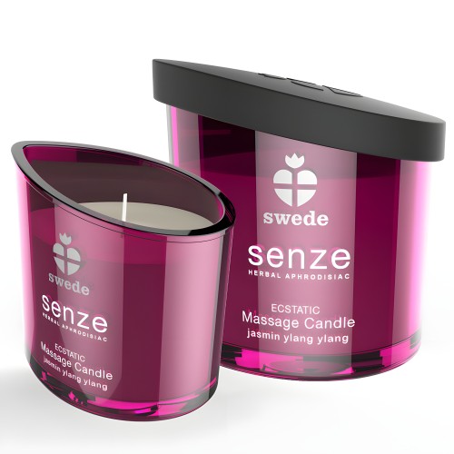 Swede Senze Ecstatic Massage Candle - Jasmine, Ylang Ylang