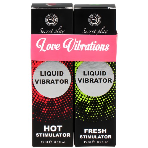 Secretplay Love Vibrations Duo Pack - Enhance Couple's Pleasure