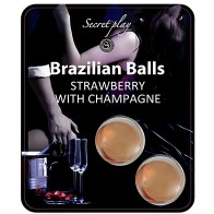 Secretplay Strawberry Cava Brazilian Balls