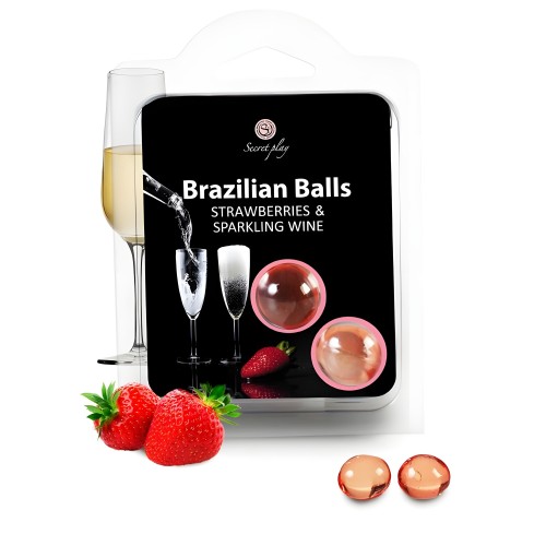 Secretplay Strawberry Cava Brazilian Balls