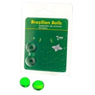 Taloka Brazilian Balls Mint Intimate Gel 2 Balls