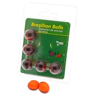 Taloka Brazilian Balls Strawberry & Cherry Gel 5 Balls