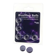 - Brazilian Balls Gel Excitante Efecto Vibración Eléctrica 5 Bolas