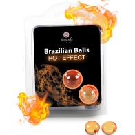 Brazilian Balls Efecto Calor 2 Unidades - Secretplay