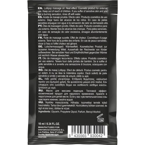 Coquette Chic Desire - Kissable Heat Effect Massage Oil