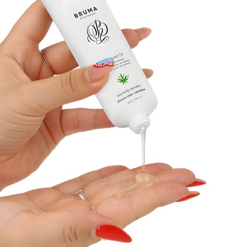Bruma Warming Oil Seed Gel Cannabis Flavor 100 ml