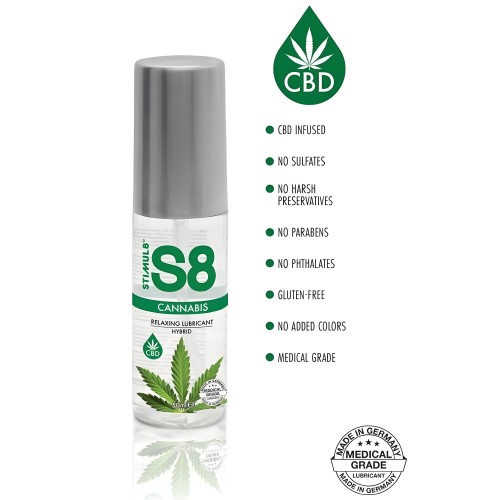 - S8 Lubricante Híbrido Cannabis 50 Ml
