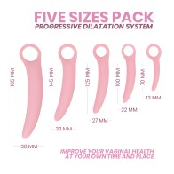 Set of 5 Silicone Dilators