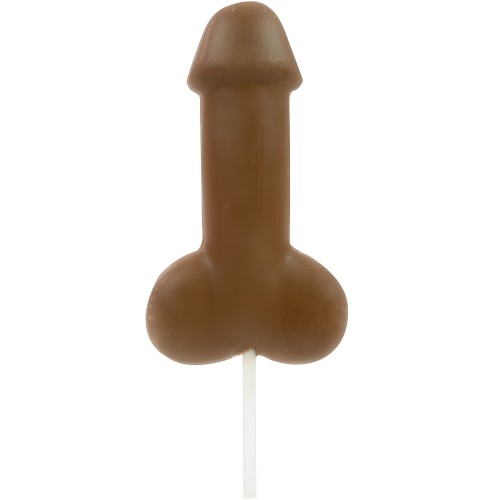 Chocolate Lollipop Shape Penis
