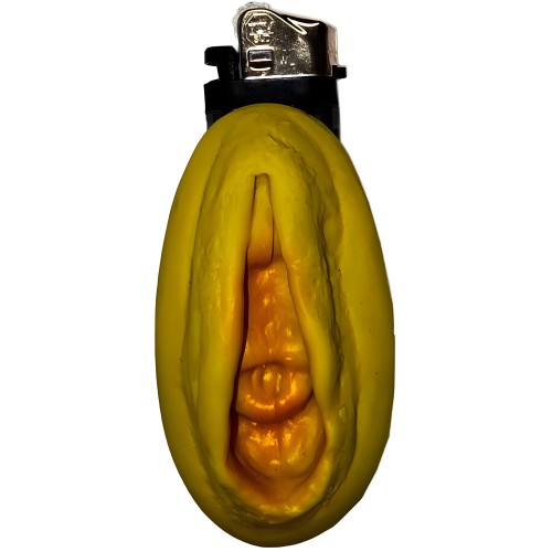 Golden Vagina Lighter - Diablo Picante