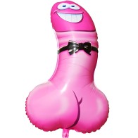 Pink Penis-Shaped Balloon for Fun Celebrations