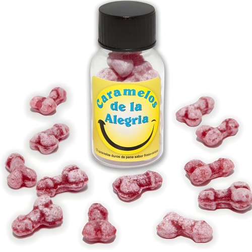 12 Strawberry Shaped Candies