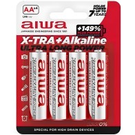 Aiwa X-tra Alkaline AA Batteries