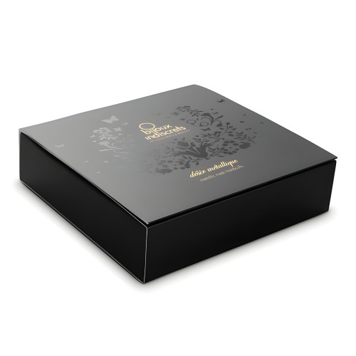 Bijoux Désir Métallique Gold Mesh Handcuffs - Stylish Restraint