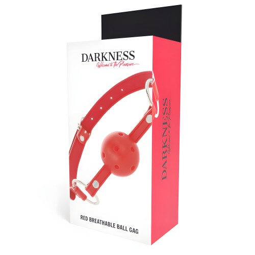 Darkness Breathable Red Gag