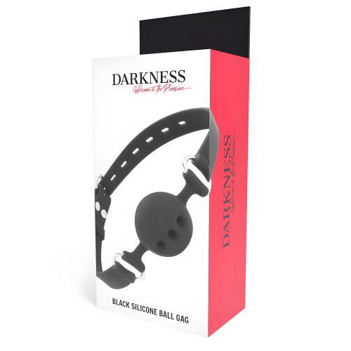 Darkness Breathable Silicone Gag - Advanced Play