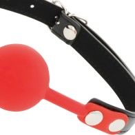Darkness Red Silicone Gag