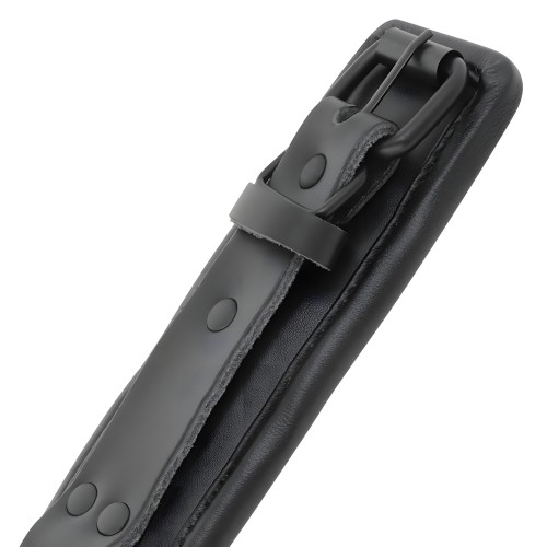 Darkness - Esposas Ajustables Manos Leather Negro