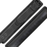 Darkness - Adjustable Leather Handcuffs - Black