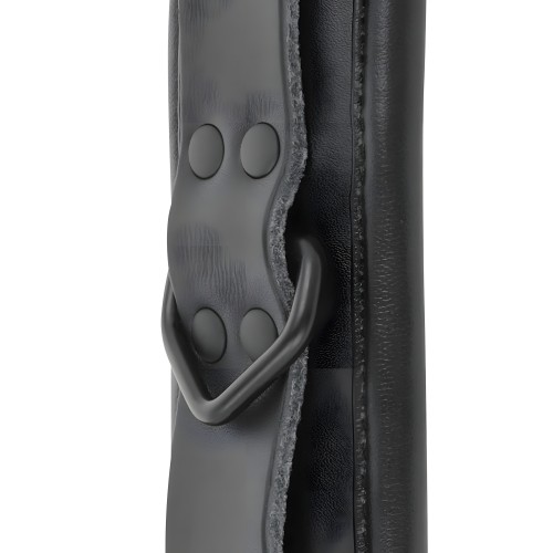 Darkness - Adjustable Leather Handcuffs - Black