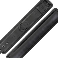 Darkness Adjustable Leather Ankle Cuffs