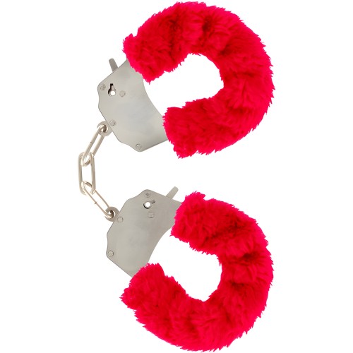 Red Love Handcuffs for Playful Bondage