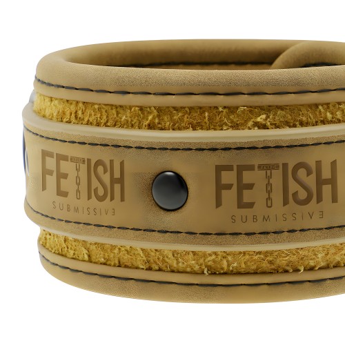 Fetish Submissive Origin Vegan Leather Ankle Cuffs