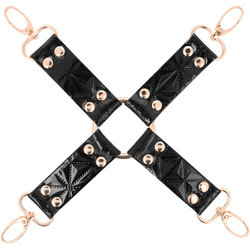 Begme Black Edition Hog Tie - Perfect for Bondage