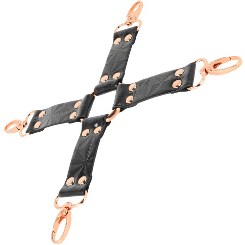 Begme Black Edition Hog Tie - Perfect for Bondage